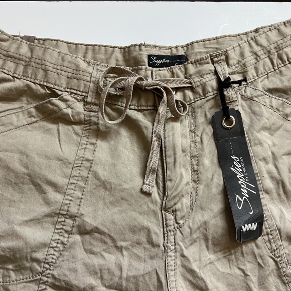 Supplies By Union Bay Khaki Cargo Shorts Size 8 - Picture 3 of 13